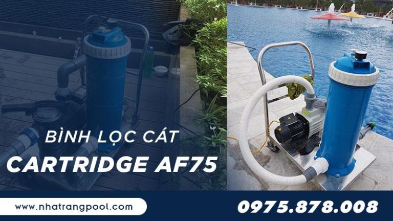 Bình lọc bể bơi Cartridge AF75 [Lưu lượng tối đa 17.0 m3/h]