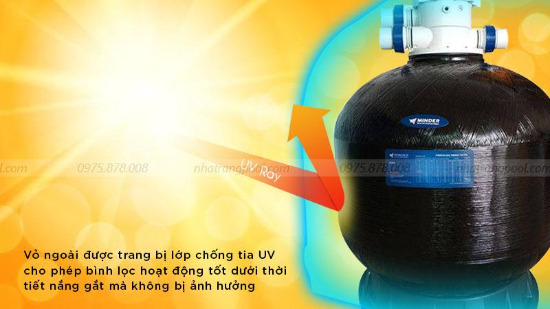 Khả năng chống tia UV tốt của bình lọc cát M25 - Ф650mm