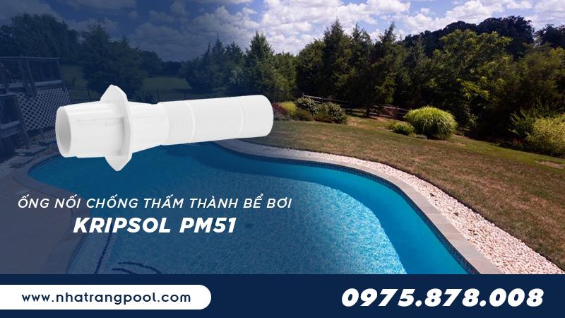 Ống nối chống thấm thành bể bơi Kripsol PM51