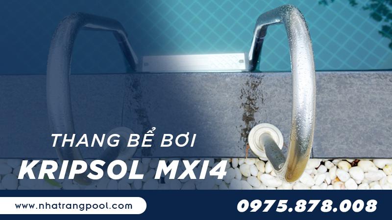Thang bể bơi Inox 304 chuyên dụng MXI4 - 2
