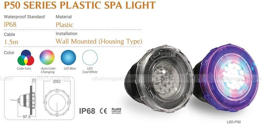 Thiết kế nổi bật đèn bể bơi LED-P50