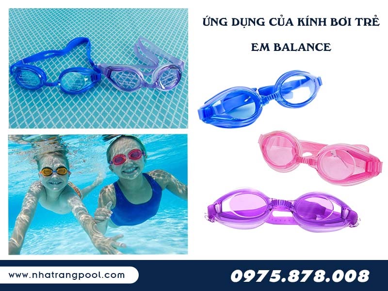 ứng dụng Kính bơi Balance trẻ em