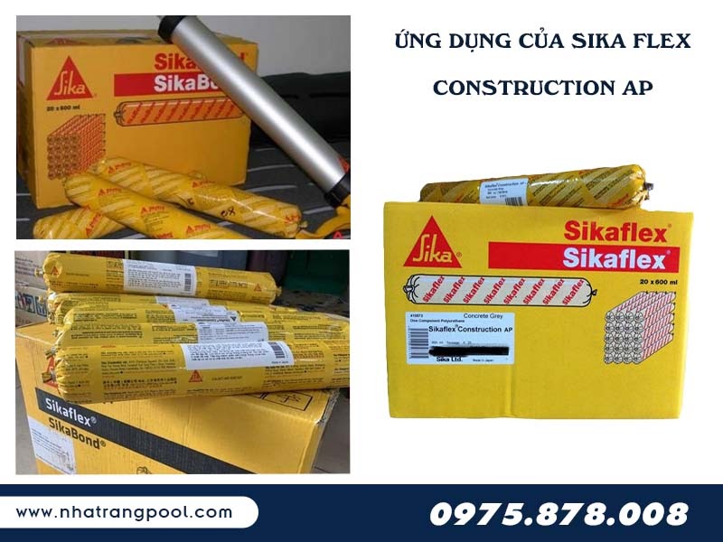 ứng dụng Sika Flex Construction AP
