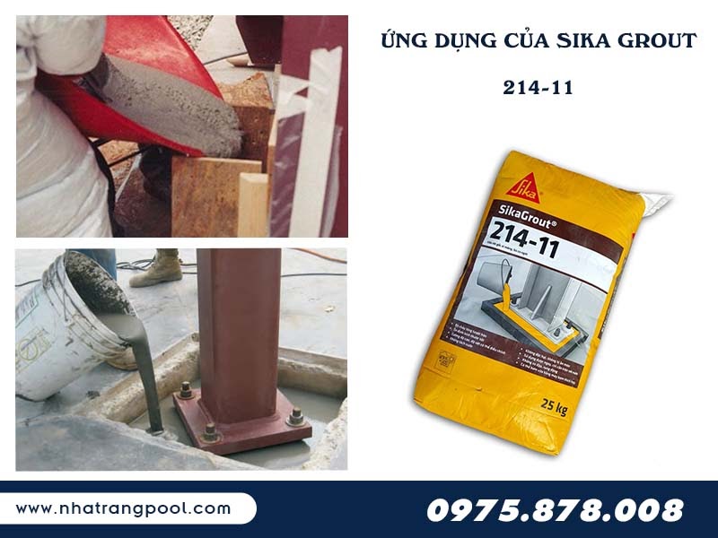 ứng dụng Sika Grout 214-11