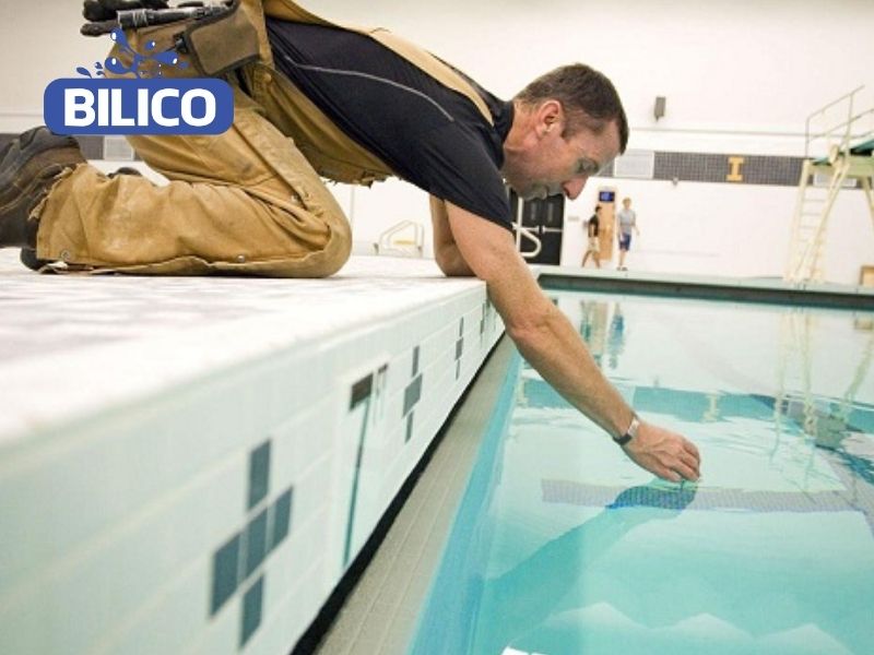 Cách xử lý nước bể bơi bị ô nhiễm ở mức độ nhẹ