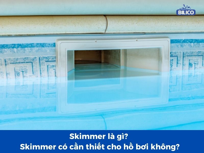 Skimmer là gì - Skimmer có cần thiết cho hồ bơi không